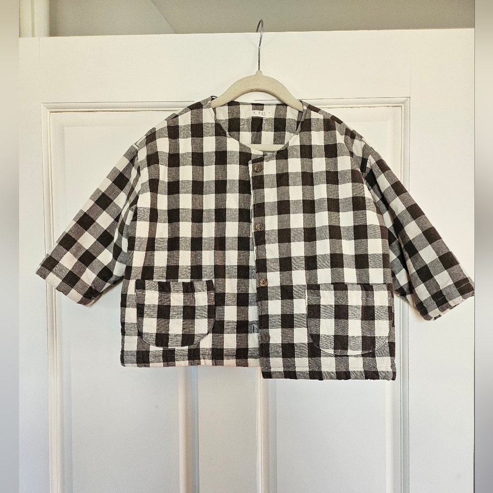 Checkered Padded Jacket